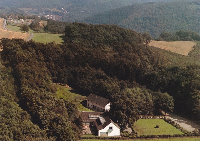 Luftbild des Naturfreundehauses "Sommerhagen" in Breckerfeld-Stöcken